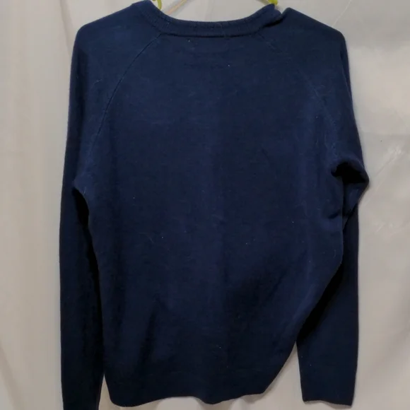 Carolyn Taylor dark blue cardigan sweater - Picture 4 of 8